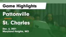Pattonville  vs St. Charles  Game Highlights - Dec. 6, 2021