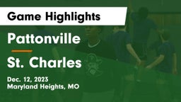 Pattonville  vs St. Charles  Game Highlights - Dec. 12, 2023