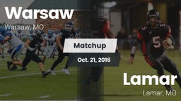 Matchup: Warsaw  vs. Lamar  2016