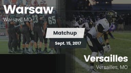 Matchup: Warsaw  vs. Versailles  2017