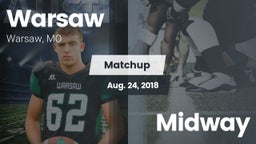 Matchup: Warsaw  vs. Midway  2018