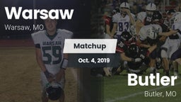 Matchup: Warsaw  vs. Butler  2019