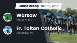 Recap: Warsaw  vs. Fr. Tolton Catholic  2019