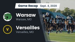 Recap: Warsaw  vs. Versailles  2020