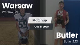 Matchup: Warsaw  vs. Butler  2020