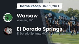 Recap: Warsaw  vs. El Dorado Springs  2021