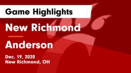 New Richmond  vs Anderson  Game Highlights - Dec. 19, 2020