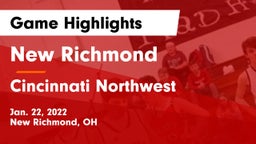 New Richmond  vs Cincinnati Northwest  Game Highlights - Jan. 22, 2022