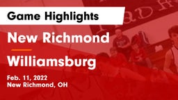 New Richmond  vs Williamsburg  Game Highlights - Feb. 11, 2022