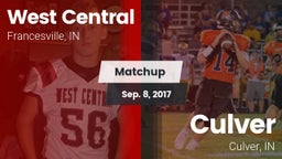 Matchup: West Central High vs. Culver  2017