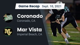 Recap: Coronado  vs. Mar Vista  2021