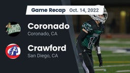 Recap: Coronado  vs. Crawford  2022