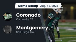 Recap: Coronado  vs. Montgomery  2023