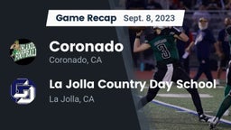 Recap: Coronado  vs. La Jolla Country Day School 2023