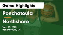 Ponchatoula  vs Northshore  Game Highlights - Jan. 25, 2023