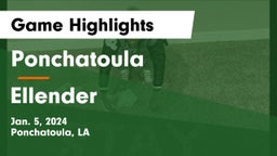 Ponchatoula  vs Ellender  Game Highlights - Jan. 5, 2024