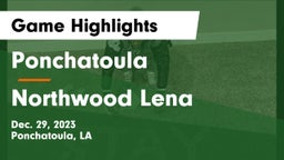 Ponchatoula  vs Northwood Lena Game Highlights - Dec. 29, 2023