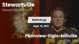 Matchup: Stewartville High vs. Plainview-Elgin-Millville  2017