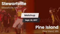 Matchup: Stewartville High vs. Pine Island  2017
