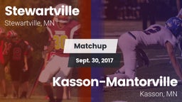 Matchup: Stewartville High vs. Kasson-Mantorville  2017