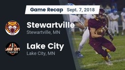 Recap: Stewartville  vs. Lake City  2018