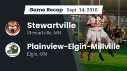 Recap: Stewartville  vs. Plainview-Elgin-Millville  2018