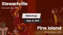 Matchup: Stewartville High vs. Pine Island  2018