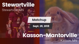 Matchup: Stewartville High vs. Kasson-Mantorville  2018