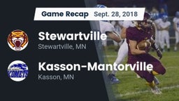 Recap: Stewartville  vs. Kasson-Mantorville  2018