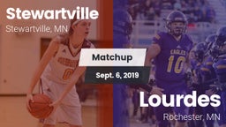 Matchup: Stewartville High vs. Lourdes  2019