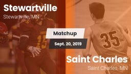 Matchup: Stewartville High vs. Saint Charles  2019