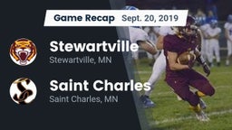 Recap: Stewartville  vs. Saint Charles  2019