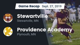 Recap: Stewartville  vs. Providence Academy 2019
