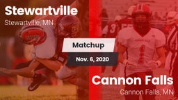 Matchup: Stewartville High vs. Cannon Falls  2020