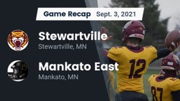 Recap: Stewartville  vs. Mankato East  2021