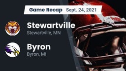 Recap: Stewartville  vs. Byron  2021
