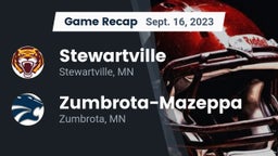 Recap: Stewartville  vs. Zumbrota-Mazeppa  2023