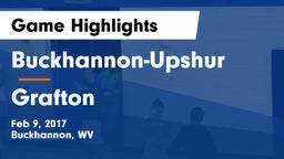 Buckhannon-Upshur  vs Grafton  Game Highlights - Feb 9, 2017