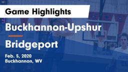Buckhannon-Upshur  vs Bridgeport  Game Highlights - Feb. 5, 2020