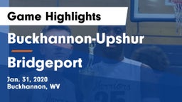 Buckhannon-Upshur  vs Bridgeport  Game Highlights - Jan. 31, 2020