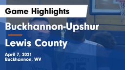 Buckhannon-Upshur  vs Lewis County  Game Highlights - April 7, 2021