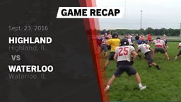 Recap: Highland  vs. Waterloo  2016