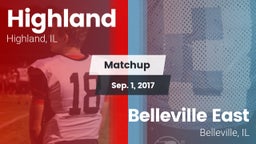 Matchup: Highland  vs. Belleville East  2017