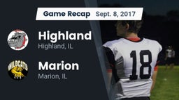 Recap: Highland  vs. Marion  2017