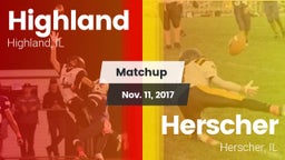 Matchup: Highland  vs. Herscher  2017
