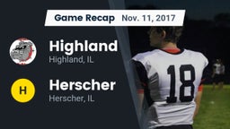Recap: Highland  vs. Herscher  2017