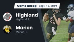 Recap: Highland  vs. Marion  2019