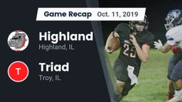Recap: Highland  vs. Triad  2019
