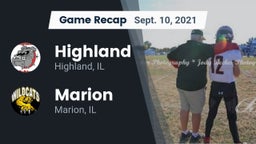 Recap: Highland  vs. Marion  2021