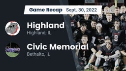 Recap: Highland  vs. Civic Memorial  2022